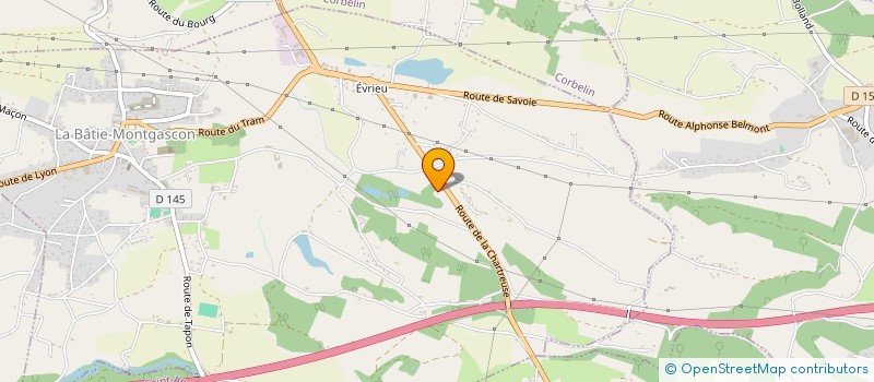 localisation de l'entreprise MF26 IMMO  LA BATIE-MONTGASCON