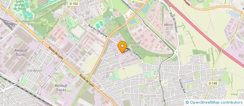 localisation de l'entreprise MF2I  SAINT-PRIEST