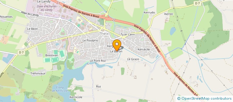 localisation de l'entreprise MF2L  THEIX-NOYALO