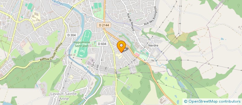 localisation de l'entreprise MF3A  MONTLUCON