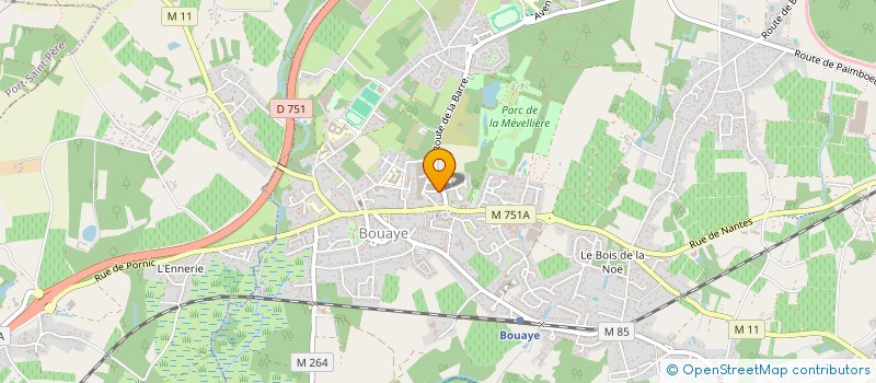 localisation de l'entreprise MF3D  BOUAYE