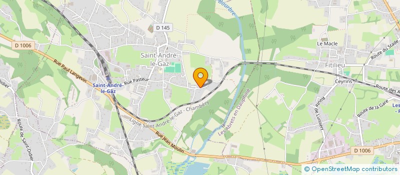 localisation de l'entreprise MFA  SAINT-ANDRE-LE-GAZ