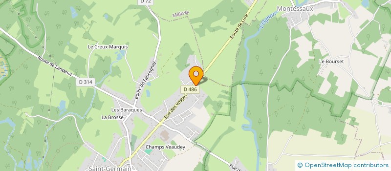 localisation de l'entreprise MFA  SAINT-GERMAIN