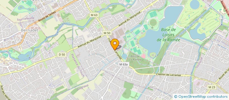 localisation de l'entreprise MFA  TOURNEFEUILLE