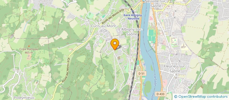 localisation de l'entreprise MFARCARROZ  ALBIGNY-SUR-SAONE