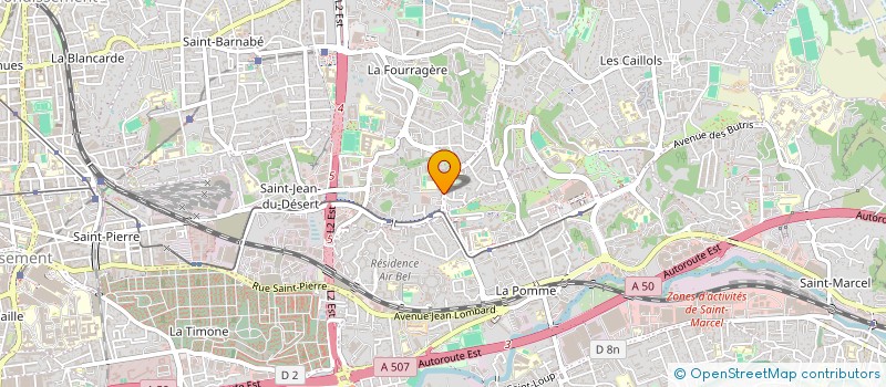 localisation de l'entreprise MFB à MARSEILLE