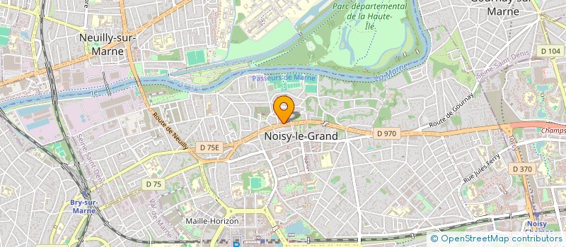 localisation de l'entreprise MFB à NOISY-LE-GRAND