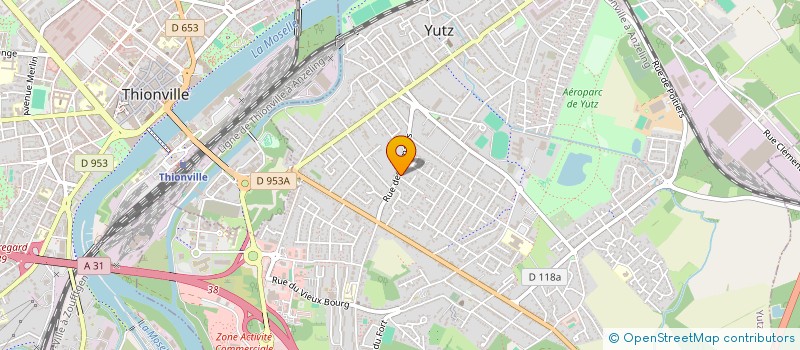 localisation de l'entreprise MFB  YUTZ