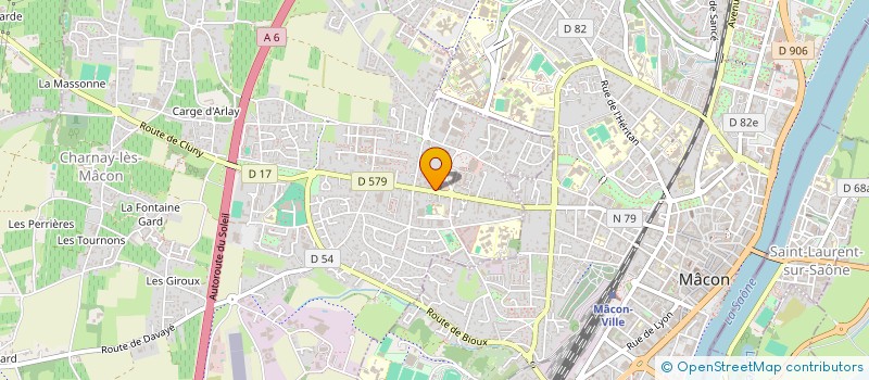 localisation de l'entreprise MFB PATRIMOINE  CHARNAY-LES-MACON