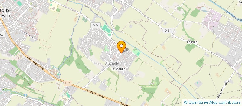 localisation de l'entreprise MFB PEINTURE  AUZIELLE