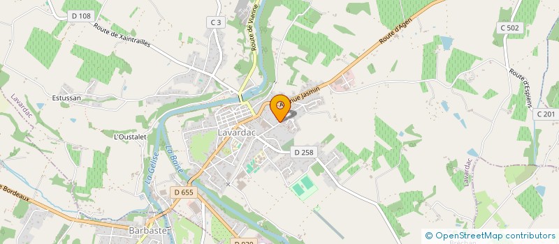 localisation de l'entreprise MFBS à LAVARDAC