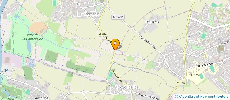 localisation de l'entreprise MFC  EMMERIN