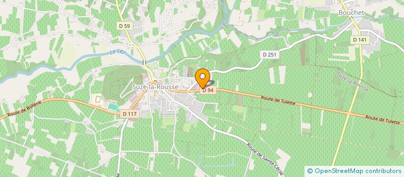 localisation de l'entreprise MFC  SUZE-LA-ROUSSE