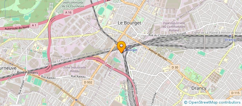 localisation de l'entreprise MFC DISTRIBUTION  DRANCY