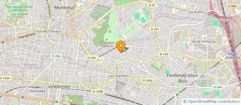 localisation de l'entreprise MFC HOLDING à FONTENAY-SOUS-BOIS