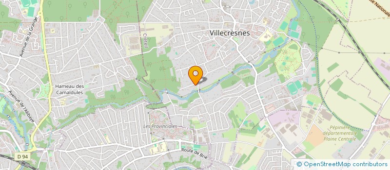 localisation de l'entreprise MFC LAMIRAULT  VILLECRESNES