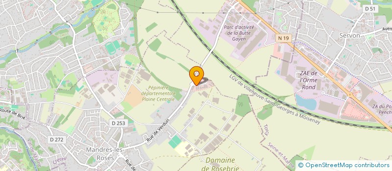 localisation de l'entreprise MFC SOLS à MANDRES-LES-ROSES