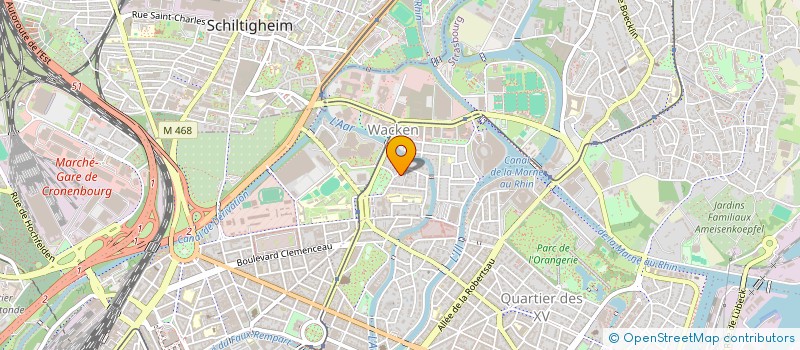 localisation de l'entreprise MFCAL  STRASBOURG