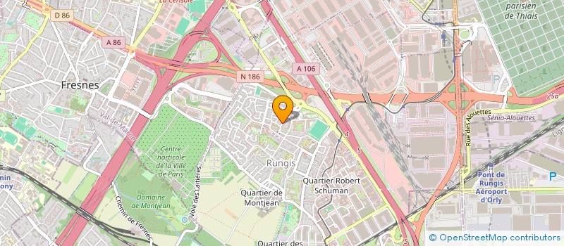 localisation de l'entreprise MFCC IMMO à RUNGIS