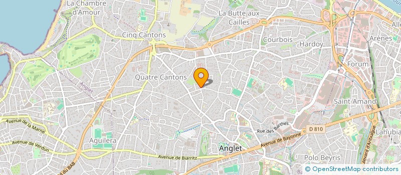 localisation de l'entreprise MFCM 2  ANGLET