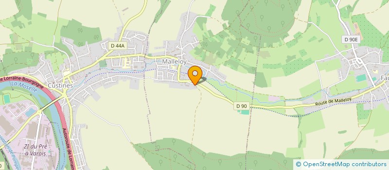 localisation de l'entreprise MFCM PROJET  MALLELOY