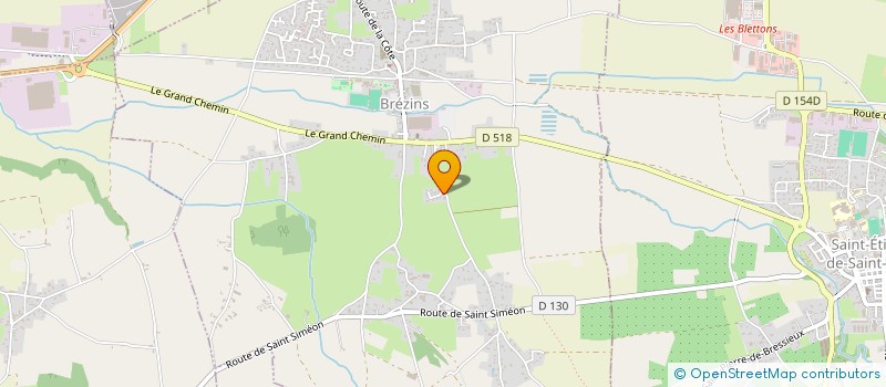 localisation de l'entreprise MFCONSULTING SASU  BREZINS