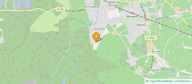 localisation de l'entreprise MFCT  MARGAUX-CANTENAC