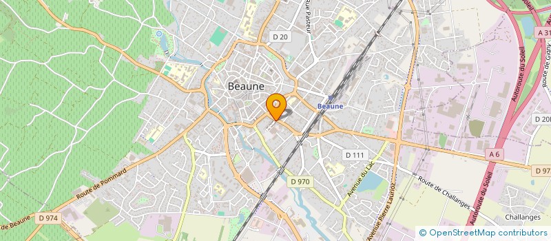 localisation de l'entreprise MFD DECORATION  BEAUNE