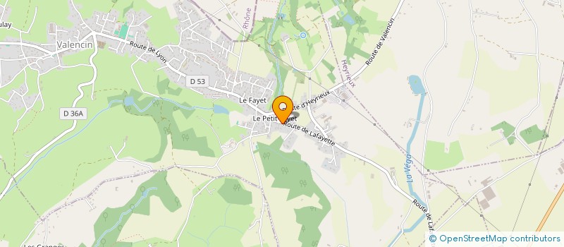 localisation de l'entreprise MFD EVENEMENTIEL  VALENCIN