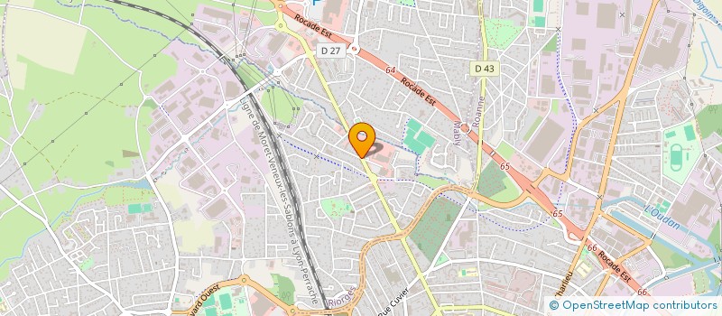 localisation de l'entreprise MFDA MEDICAL  ROANNE