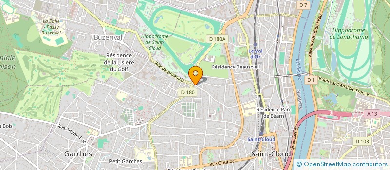 localisation de l'entreprise MFDK à SAINT-CLOUD