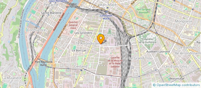 localisation de l'entreprise MFEA DELHOUM  LYON