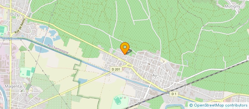 localisation de l'entreprise MFG  GERMAINE