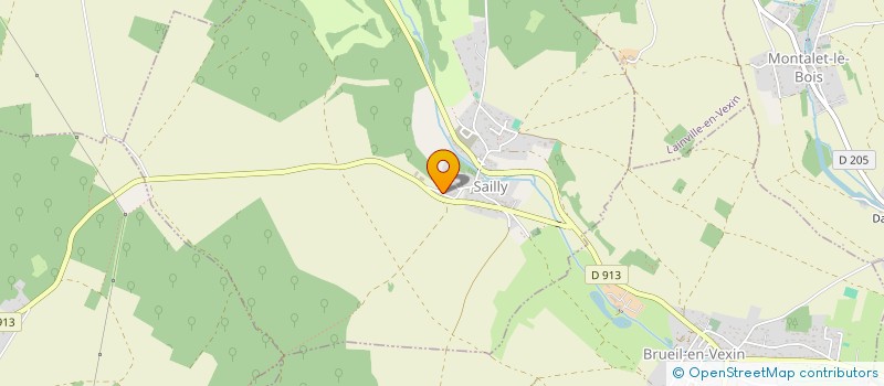 localisation de l'entreprise MFG à SAILLY