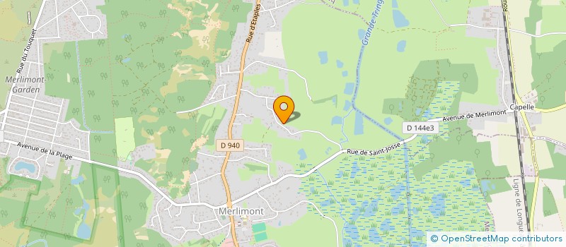 localisation de l'entreprise MFG  MERLIMONT