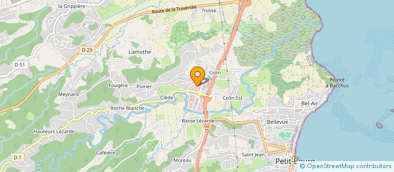 localisation de l'entreprise MFG CONSEIL & STRATEGIE  PETIT-BOURG