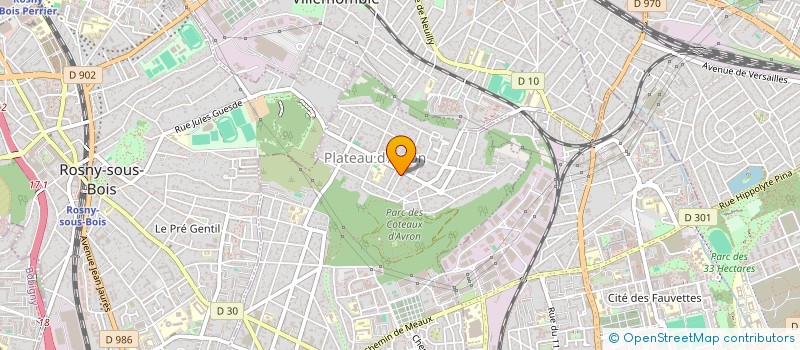 localisation de l'entreprise MFG CONSULTING à NEUILLY-PLAISANCE