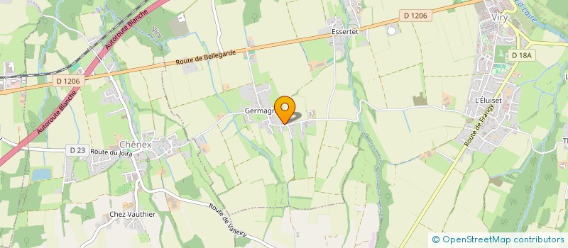 localisation de l'entreprise MFG RACING 20  VIRY