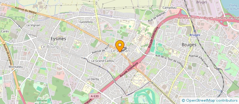 localisation de l'entreprise MFGS HOLDING  EYSINES