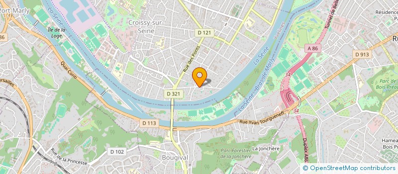 localisation de l'entreprise MFH à CROISSY-SUR-SEINE