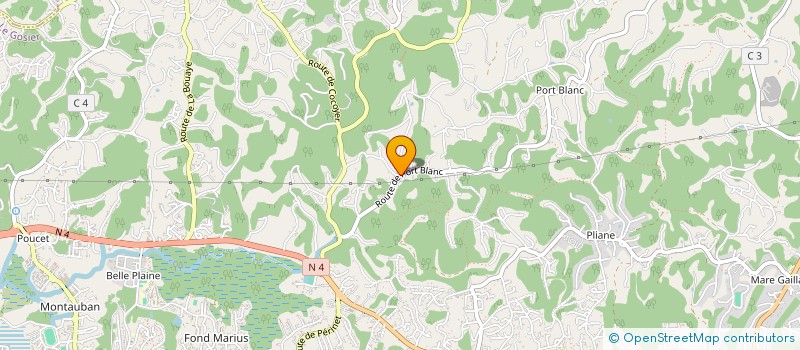 localisation de l'entreprise MFH  LE GOSIER