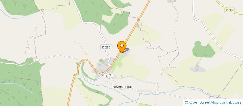 localisation de l'entreprise MFH ENERGIE à NOYERS