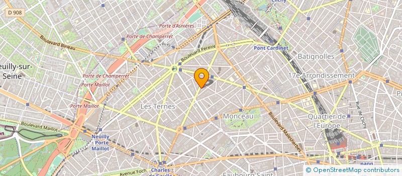 localisation de l'entreprise MFI MARKETING FINANCE INTERNATIONAL  PARIS