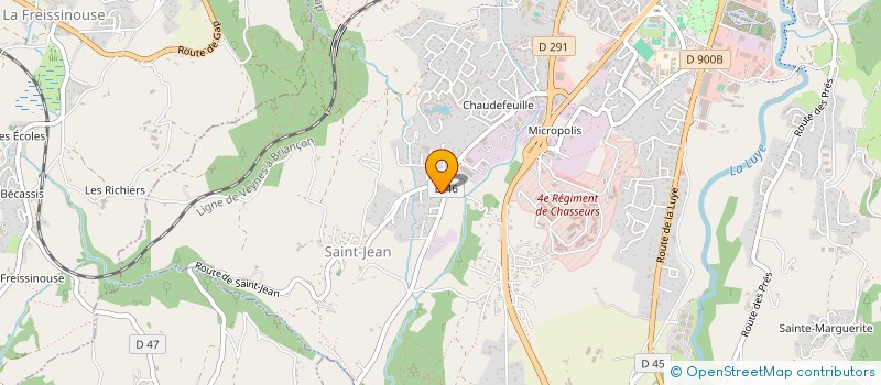 localisation de l'entreprise MFJC à GAP