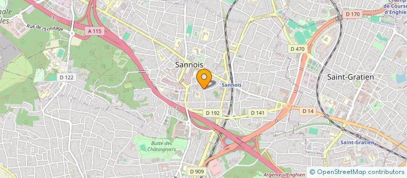 localisation de l'entreprise MFK  SANNOIS