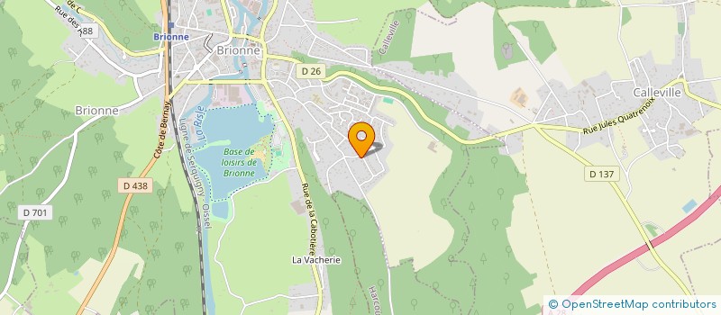 localisation de l'entreprise MFL 276  BRIONNE