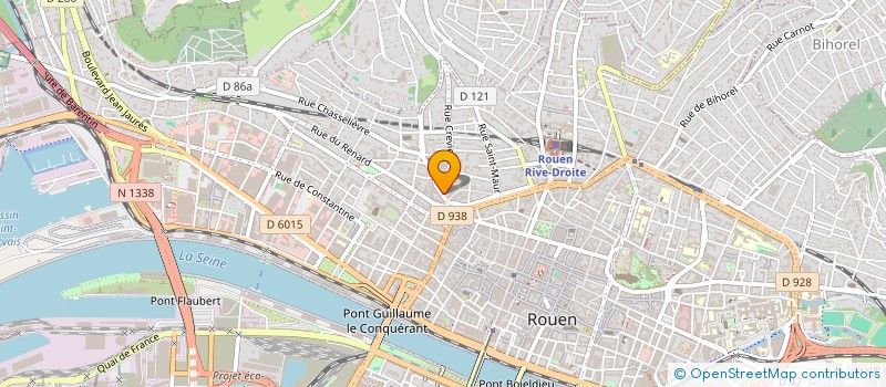 localisation de l'entreprise MFL à ROUEN
