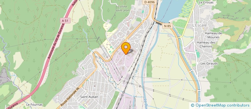 localisation de l'entreprise MFL  CHATEAU-ARNOUX-SAINT-AUBAN