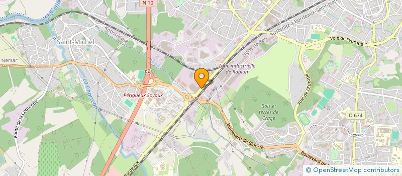 localisation de l'entreprise MFL à ANGOULEME