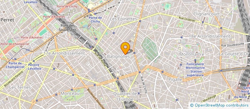 localisation de l'entreprise MFL  PARIS